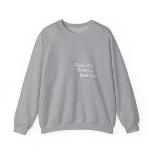 “God with us, God for us, God among us.”  Heavy Blend™ Crewneck Sweatshirt